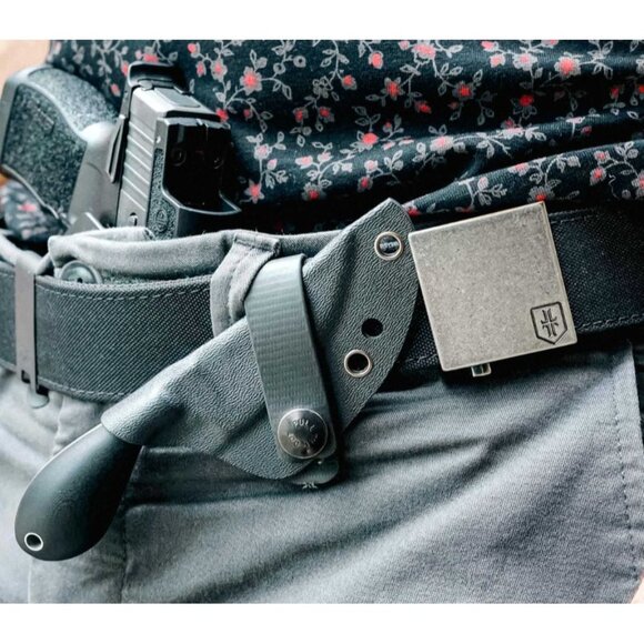 Nexbelt Supreme Appendix Carry Ratchet Belt 1.5" [38mm] Black Cut Strap NWB - Picture 4 of 11